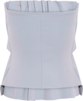 Sculpted Tube Top - Duvblå