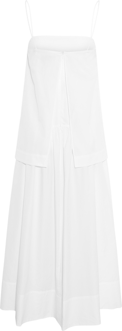 Cotton Strap Dress - White