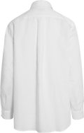 Asymmetric Linen Shirt - Vit