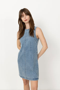 Vilmer Dress - Light Blue Wash