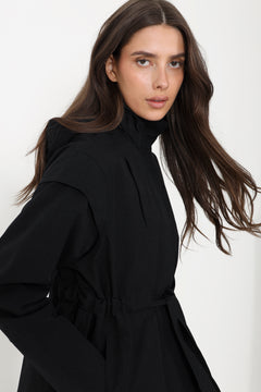 Monsun Coat - New Black