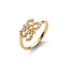 Sis Collet Ring - Gold