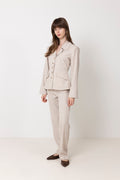 Signatureic Pants - Beige