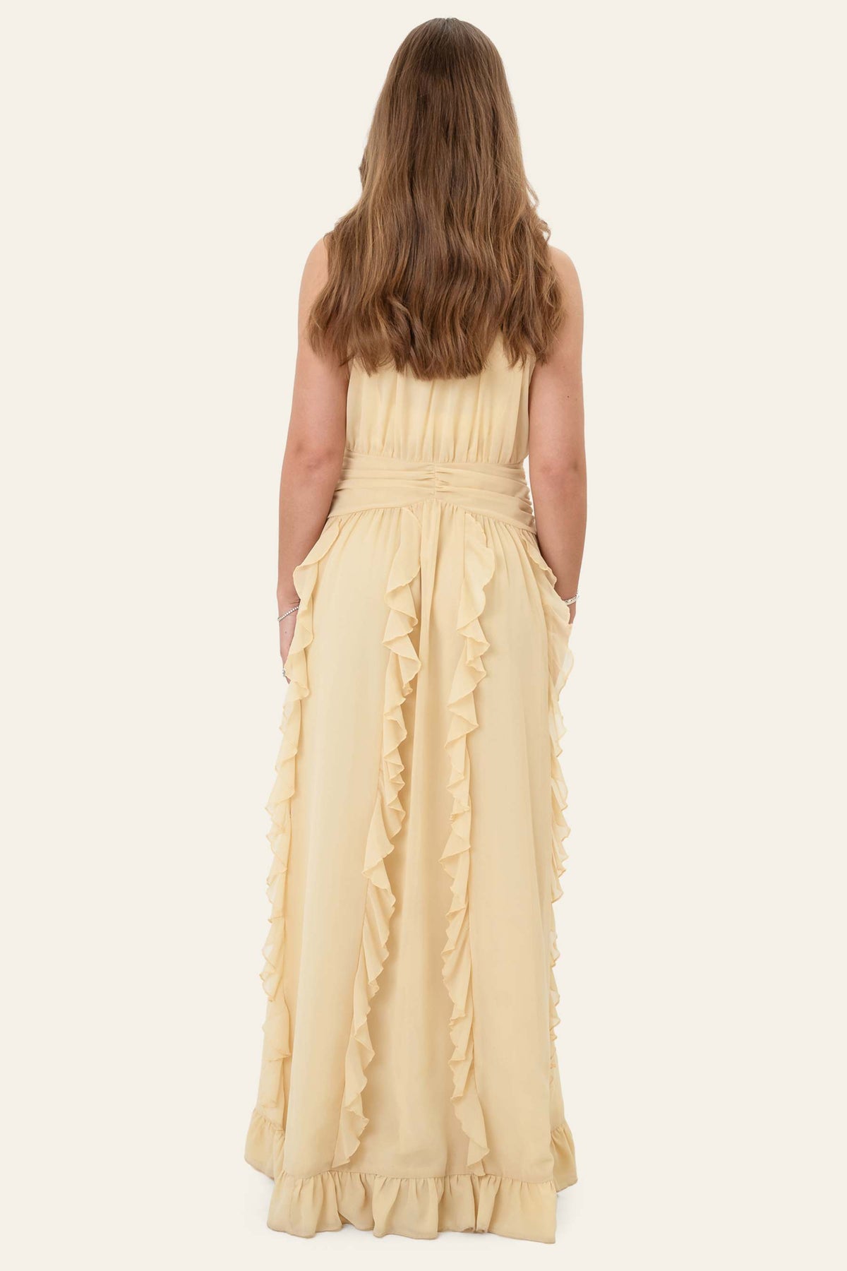 Tianaic Maxi Dress - Yellow