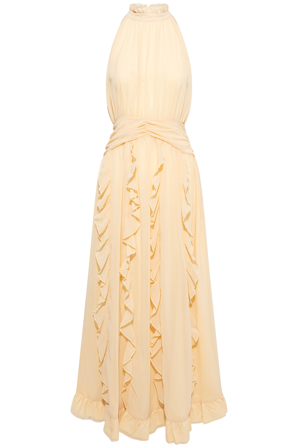 Tianaic Maxi Dress - Yellow