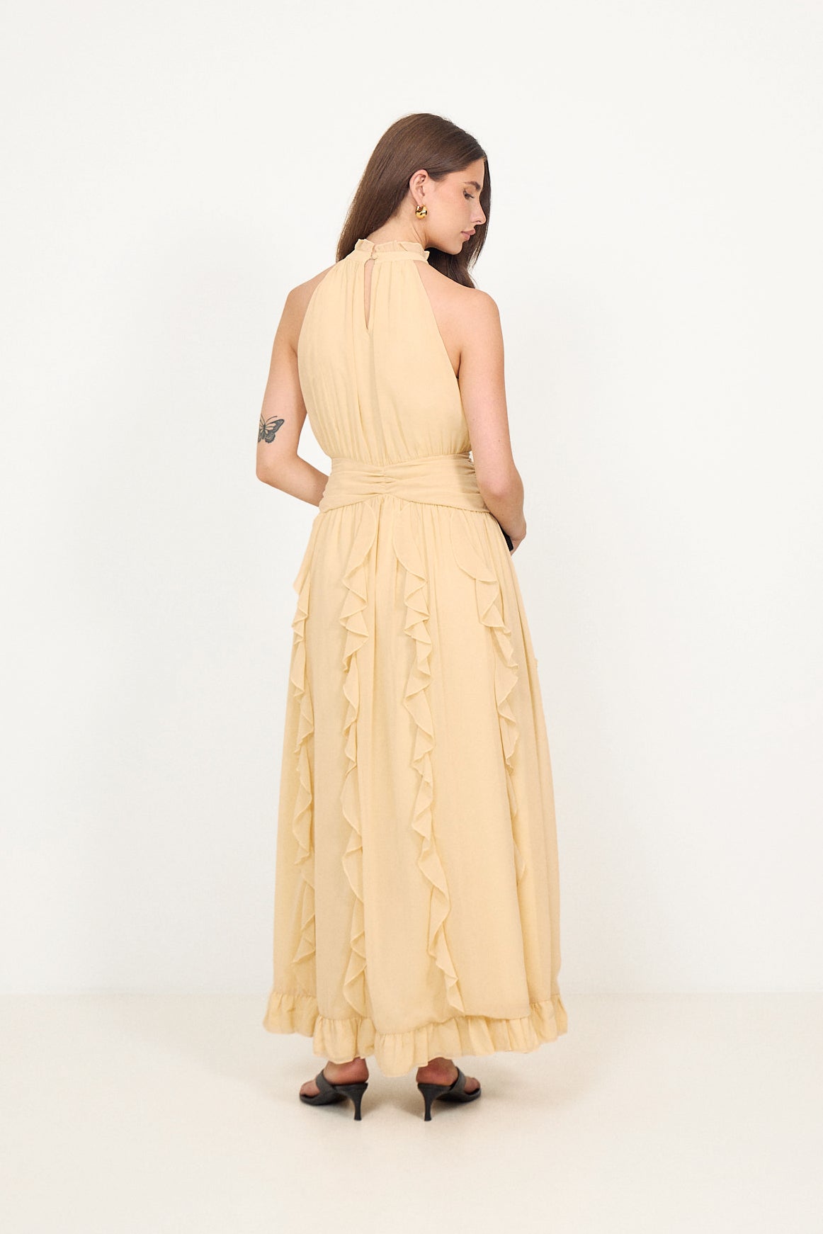 Tianaic Maxi Dress - Yellow