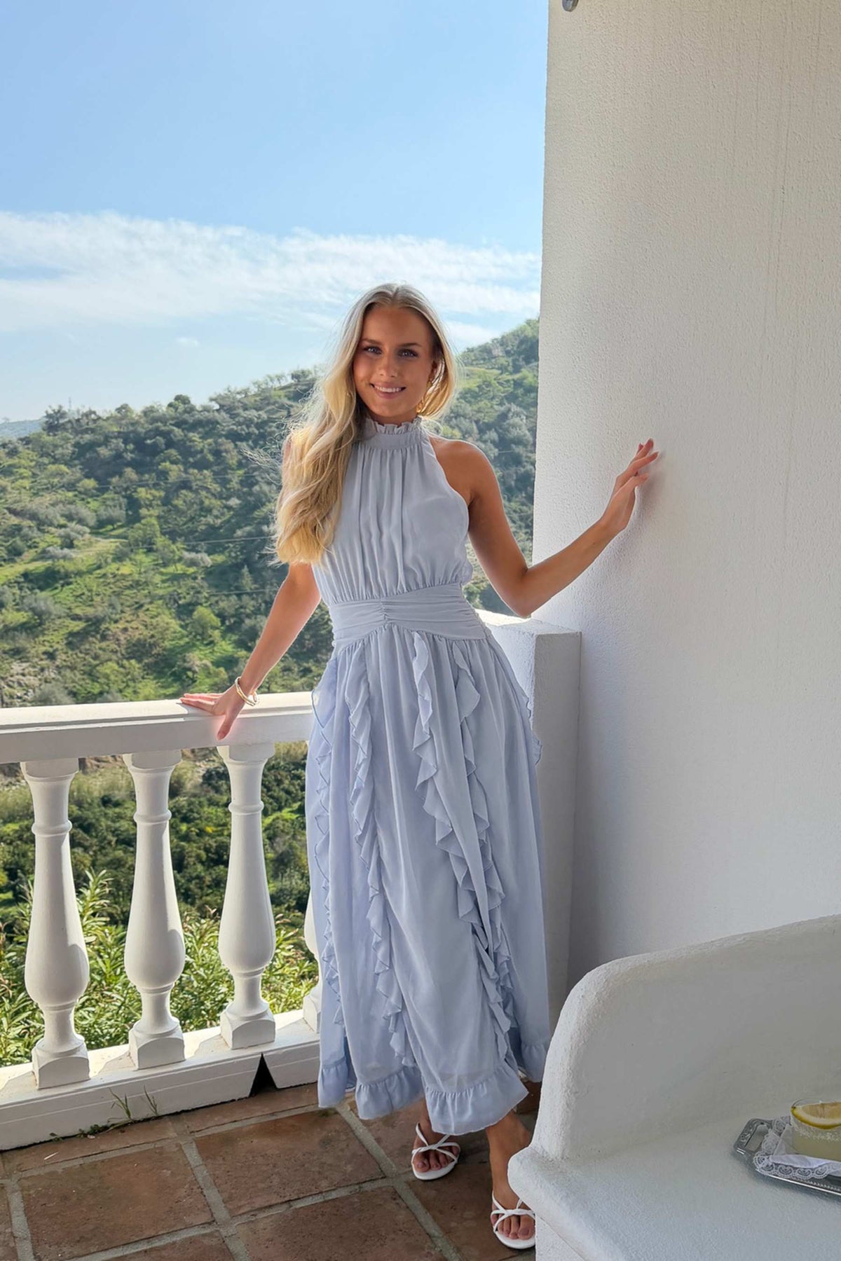 Tianaic Maxi Dress - Blå