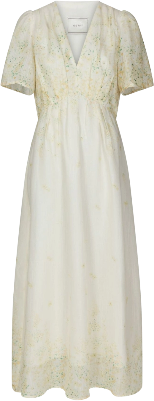 Serna Gardenia Dress - Light Yellow