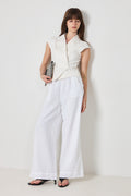 Salima Ramie Väst - Off White