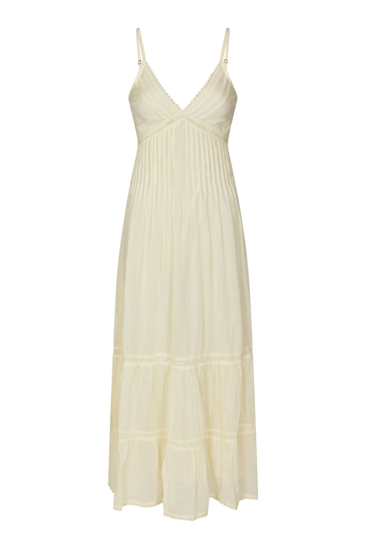 Elorie S Voile Dress - Butter Yellow
