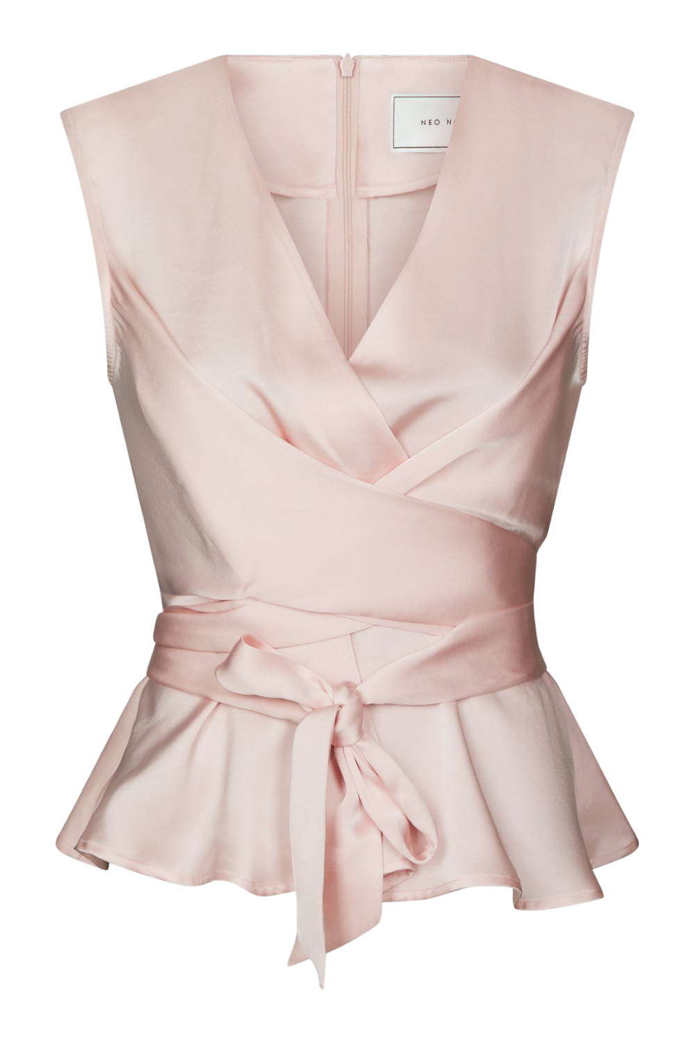 Risetta Heavy Sateen Topp - Rosa