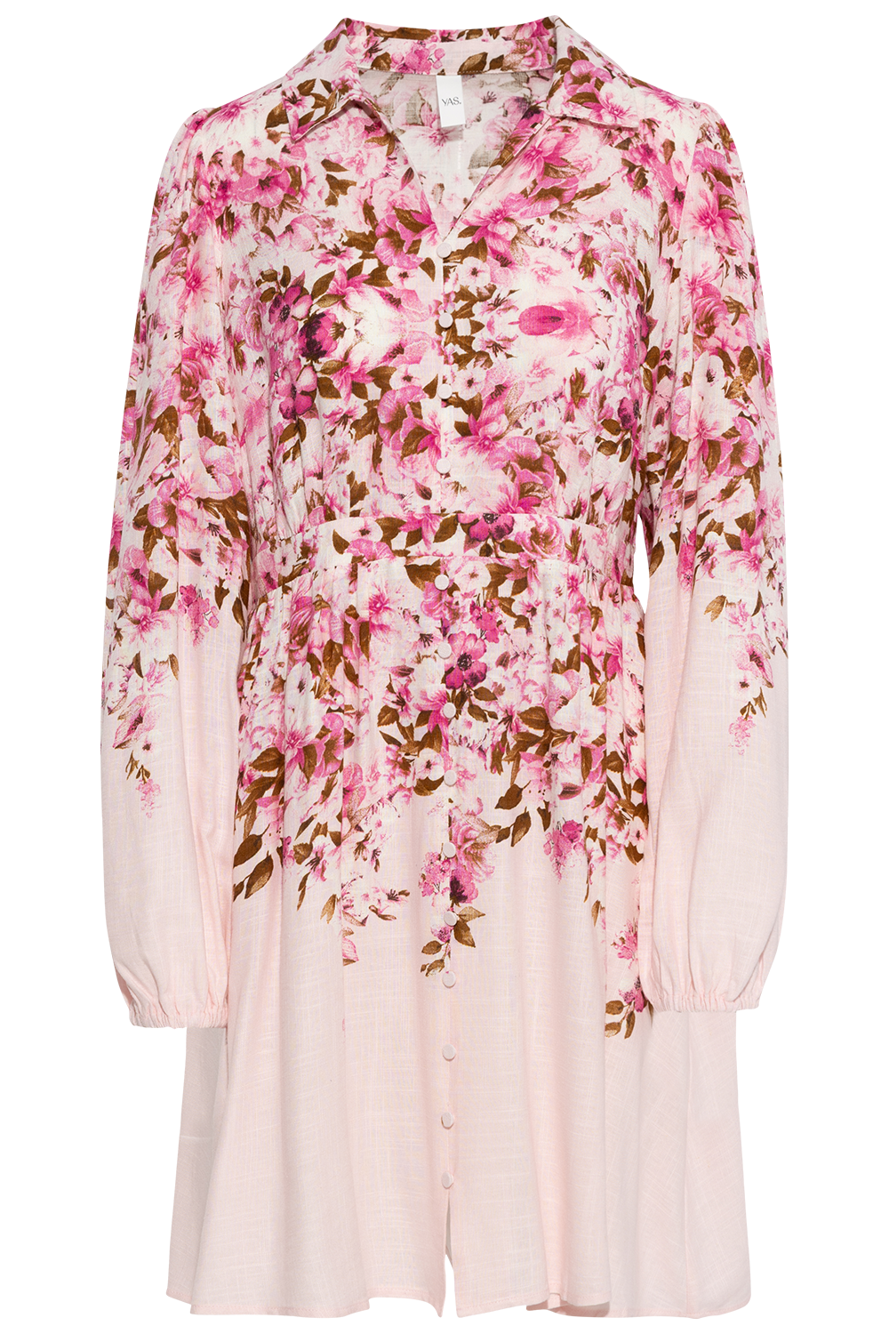 Yascleo Ls Dress - Pale Lilac Cleo Print