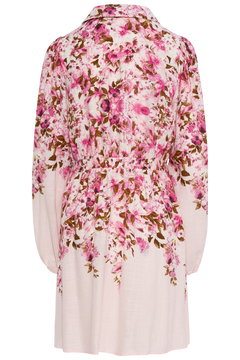 Yascleo Ls Dress - Pale Lilac Cleo Print