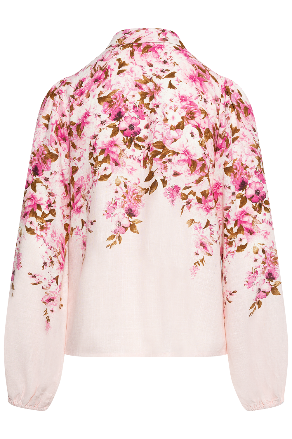 Yascleo LS Skjorta - Pale Lilac Cleo Print
