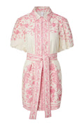 Yascoralina 2/4 Shirt Dress - Pristine Coralina Print