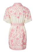 Yascoralina 2/4 Shirt Dress - Pristine Coralina Print