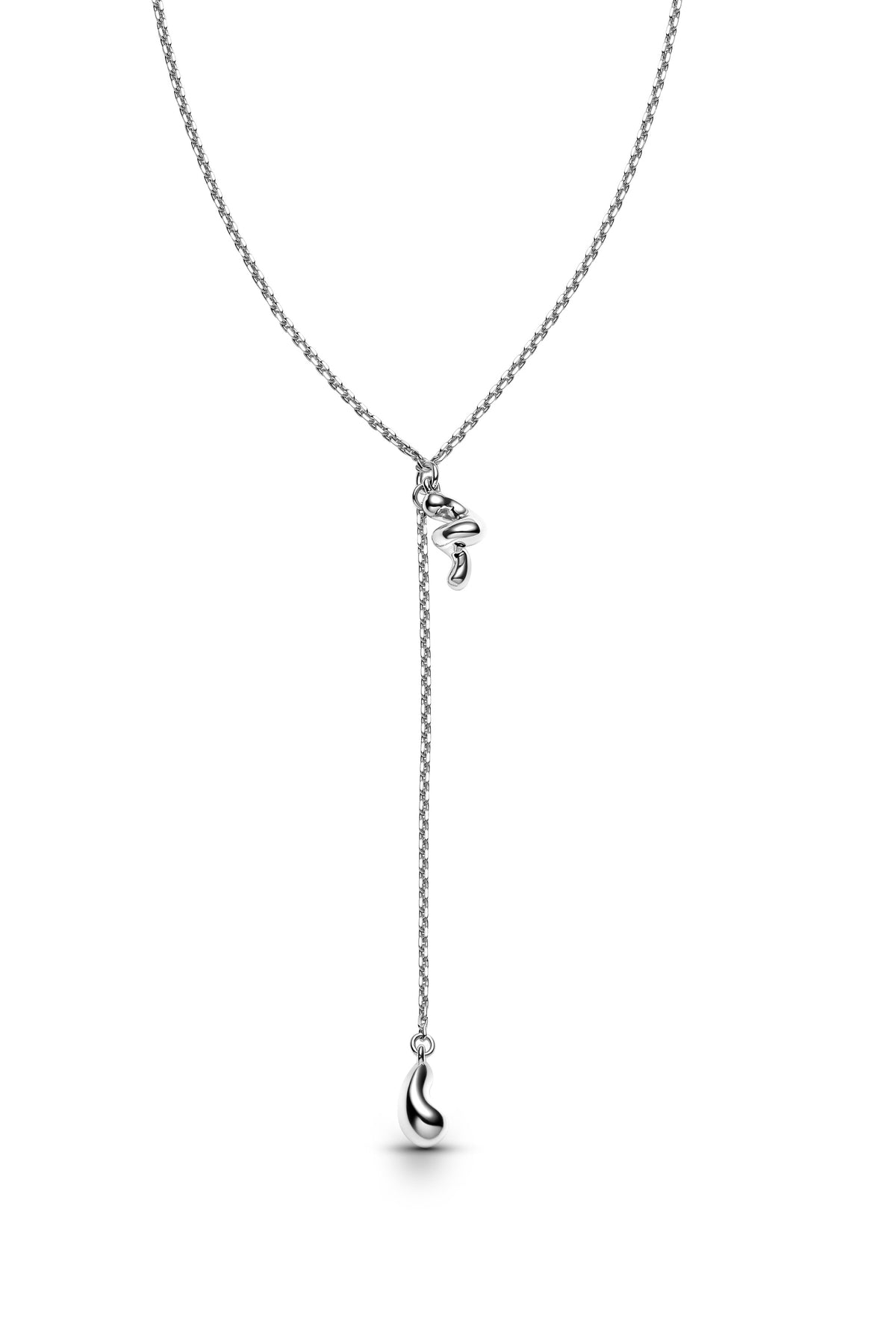 Whirl Necklace - Silver