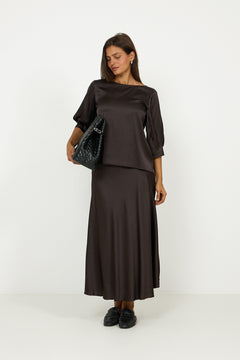 Beauty Blouse - Brown