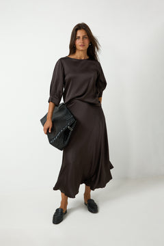 Beauty Blouse - Brown