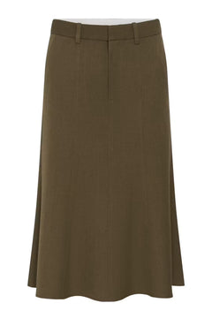 Gzstacy Hw Skirt - Slate Black Melange