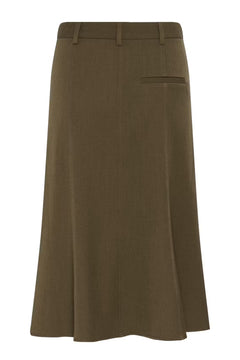 Gzstacy Hw Skirt - Slate Black Melange