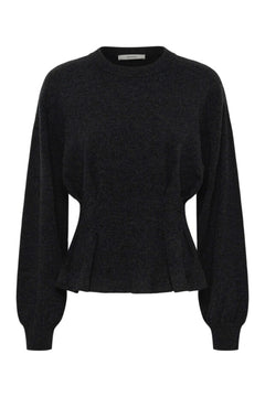 Gzmanzi Waist Pullover - Deep Graphite Melange