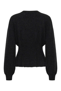 Gzmanzi Waist Pullover - Deep Graphite Melange