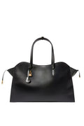 Stella McCartney Ryder Weekender Bag Embossed Grainy Eco Alter Mat - Murraya + Vegea - Svart