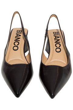 Biamaralyn Slingback Faux Leather - Brown Pratia