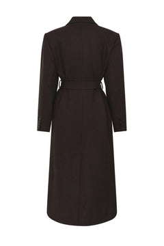 Gzvenja Long Coat - Ganache