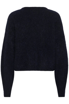 Gzdebbie V Cardigan - Navy Melange