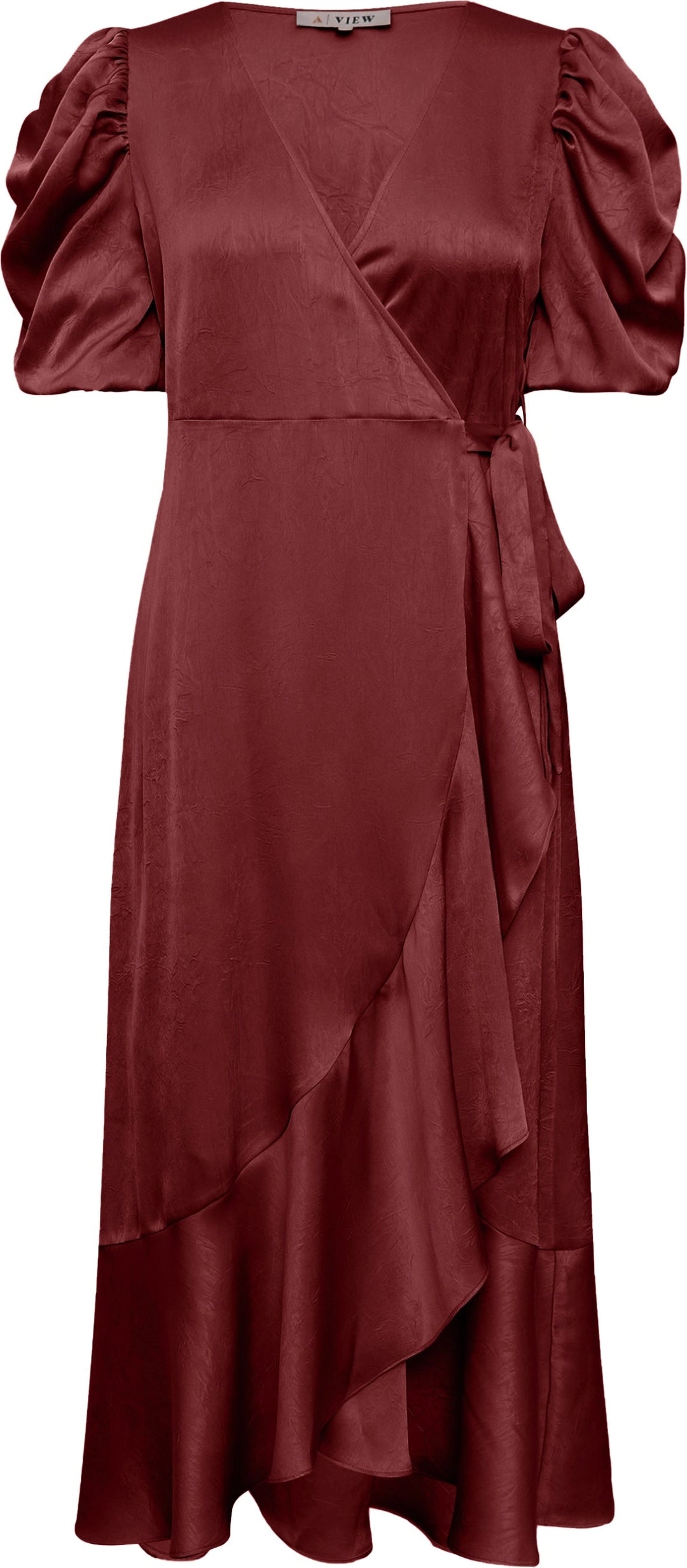 Sinda Dress - Deep Burgundy