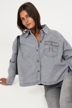Kylie Shirt - Grey