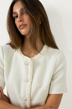 Abbot Mini Dress - White