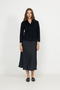 Octava Knit Blazer - Black