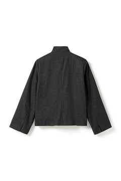 N-Monique Blazer - Dark Grey Melange