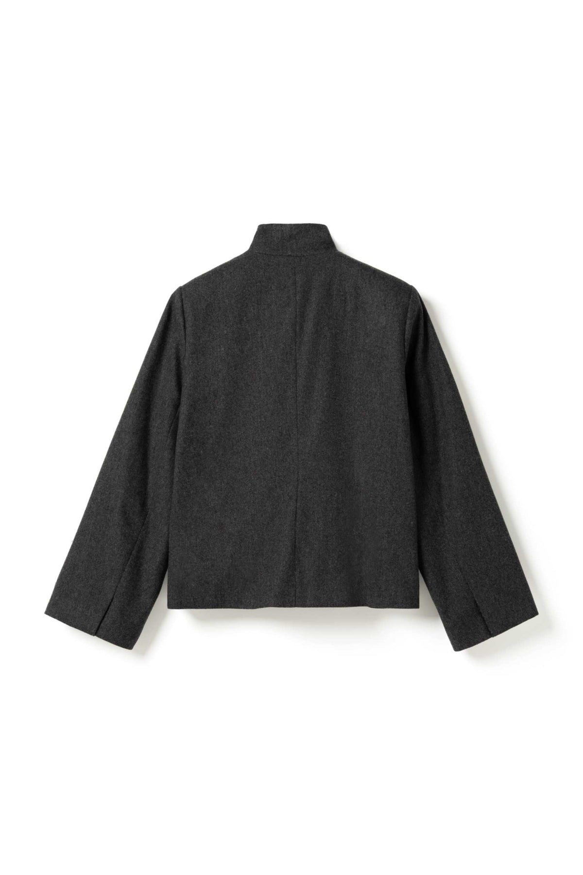 N-Monique Blazer - Mörkgrå melange