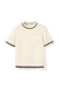 N-Marthy Knit - Ivory Brown