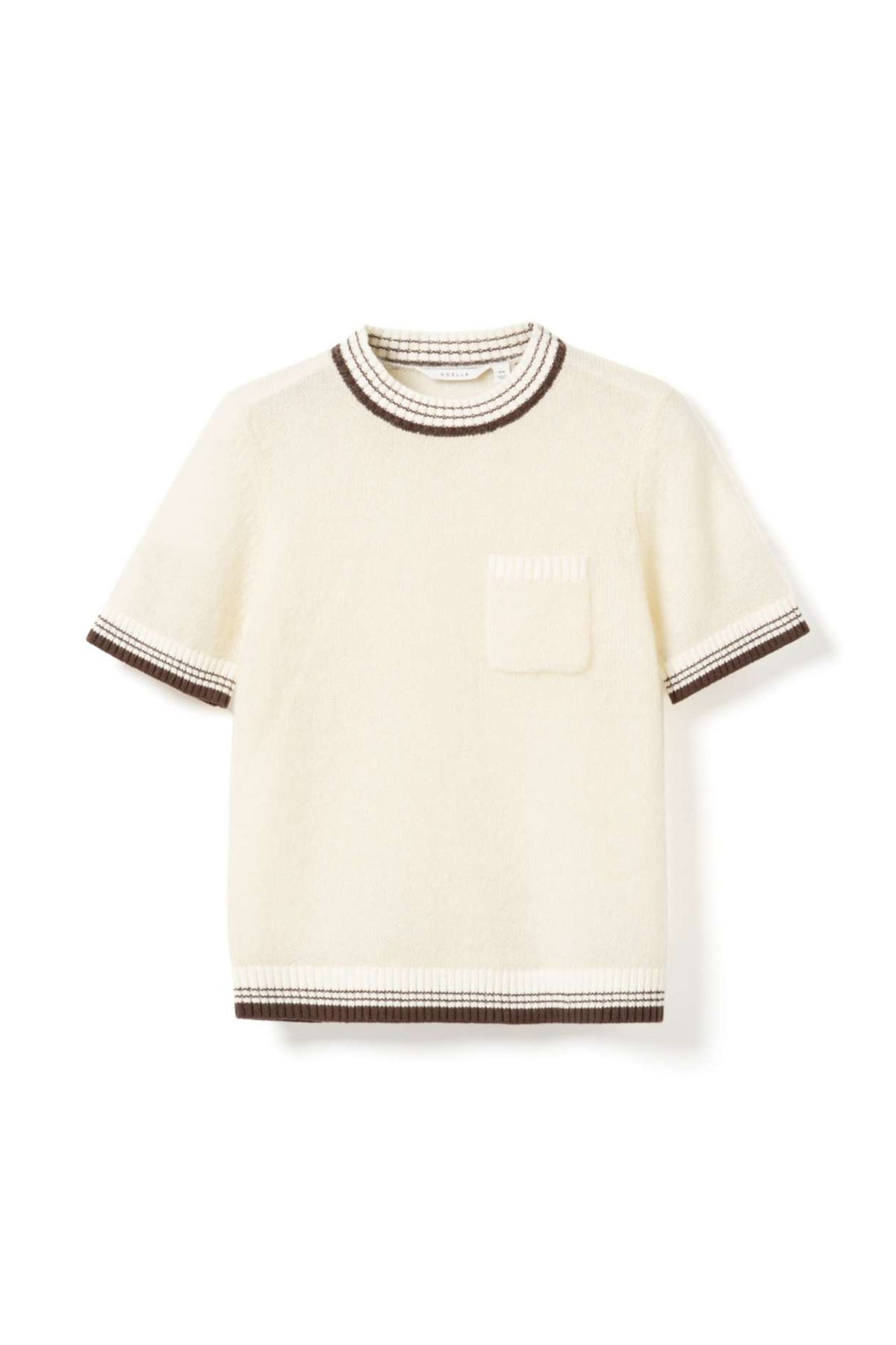 N-Marthy Knit - Ivory Brown