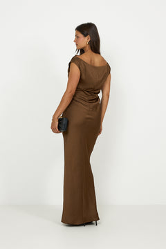 N-Mignonette Dress - Toffee