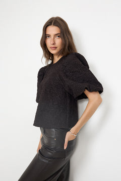 N-Shelly Blouse - Chocolate
