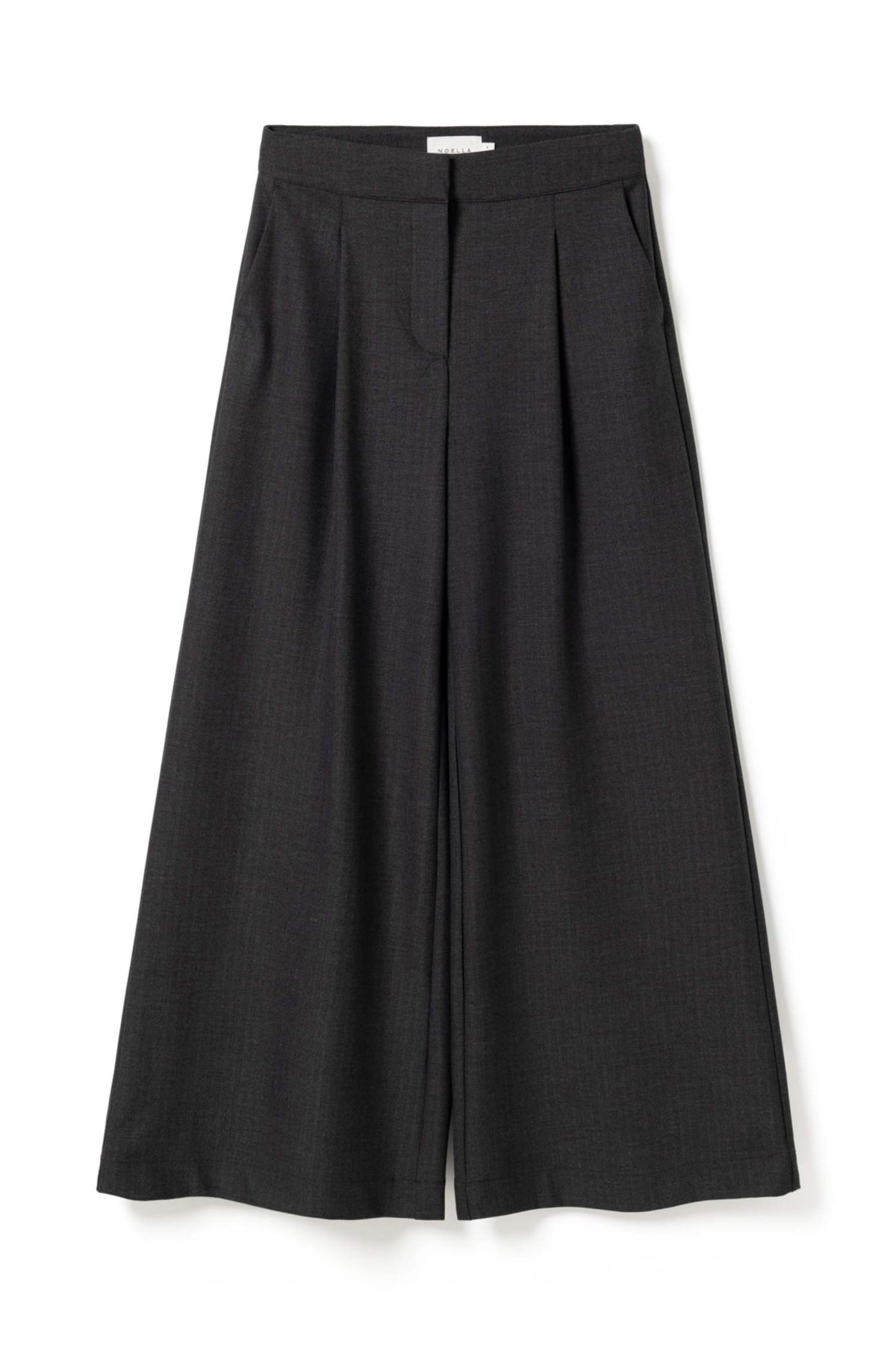 N-Kazia Mw Pants - Grey Herringbone
