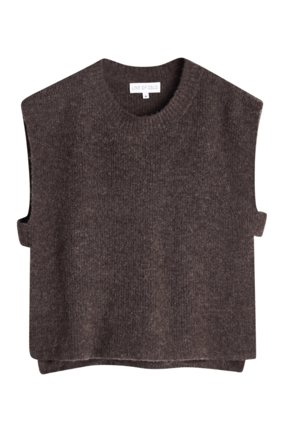 Line of Oslo Dog Aw26 Väst - Mörkbrun
