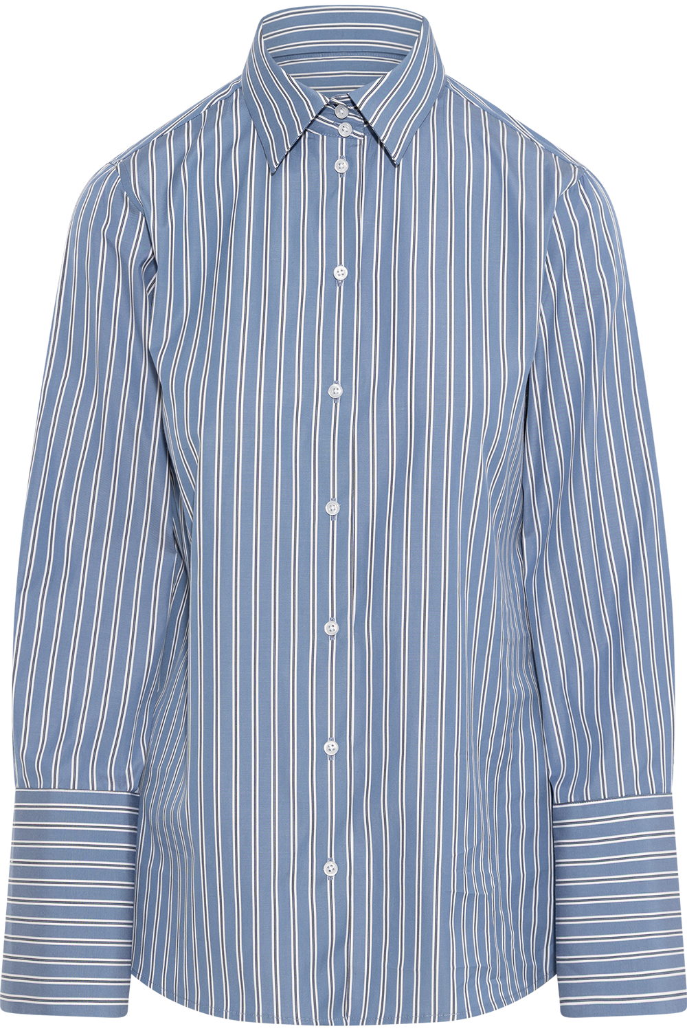 Julie Shirt - Sky Blue Stripe