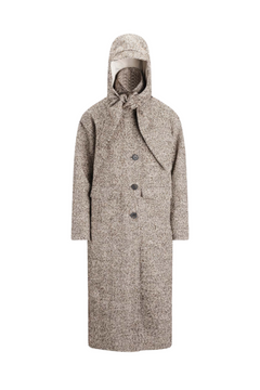 Regntid Coat - Brown Herringbone