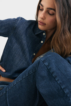 Lorna - Deeply Brushed - Brushed Blue