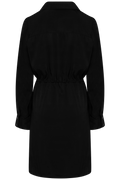 Jonna Reg Ls Short Dress - Svart