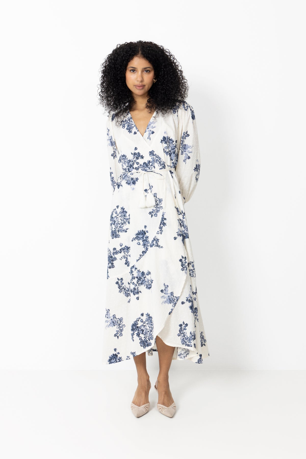 Alyapw Klänning - Blue Shadow Flower Print