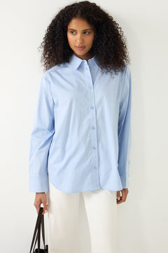 Gzyork Shirt - Chambray Blue Melange