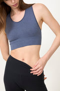 Seamless Sport-BH - Washed Blue